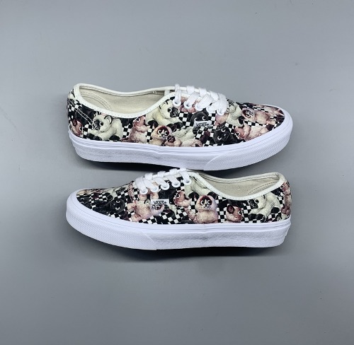 Vans authentic animal checkerboard 255mm(ss231)