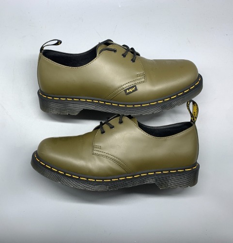 Dr. Martens x AAPE 1461 Smooth DMS Olive 280mm(UK9)(ss1222)