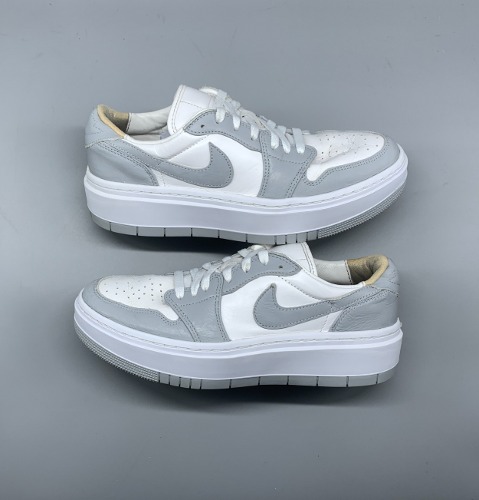 Jordan 1 Elevate Low White and Wolf Grey 265mm