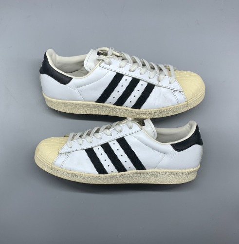 Adidas Superstar 80s White Black 285mm