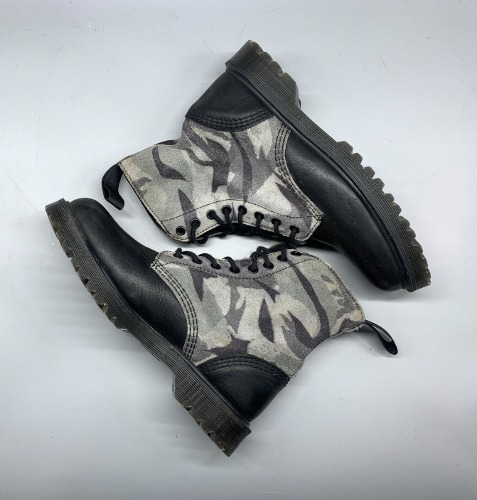 Dr. Martens Wilder Camouflage Camo Boots 260mm(UK7)(ss1463)