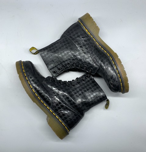 Dr. Martens Pina Houndstooth Boots 235mm(UK4)