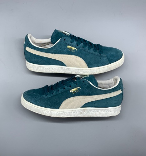 PUMA SUEDE CLASSIC TEAL GREEN TRAINER 270mm