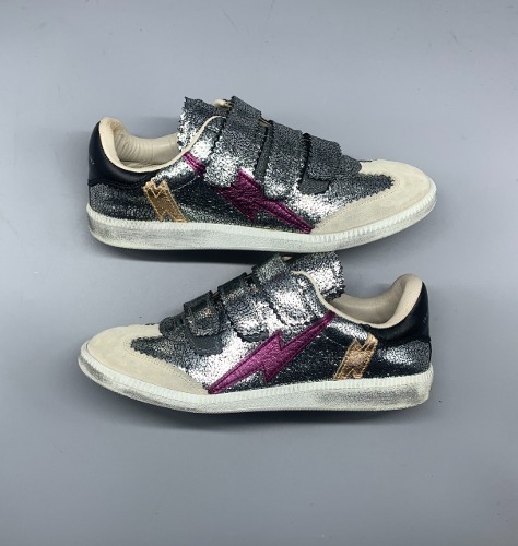 Isabel Marant sneakers Silvery 245mm(39)(ss1509)